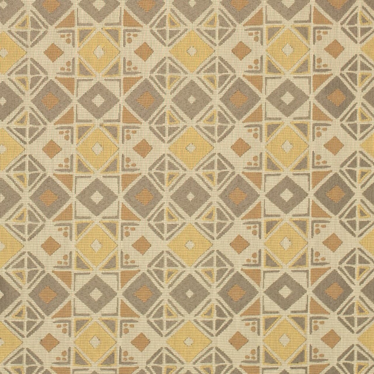 Anchor - Grey Silver Abstract Geometric Upholstery Fabric 54 Inches"